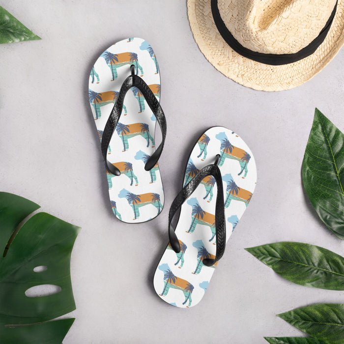 Pawsitive Vibes Flip-Flops