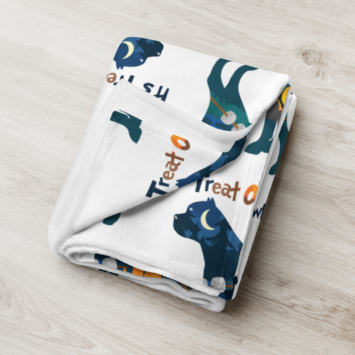 Treat O'Clock Throw Blanket