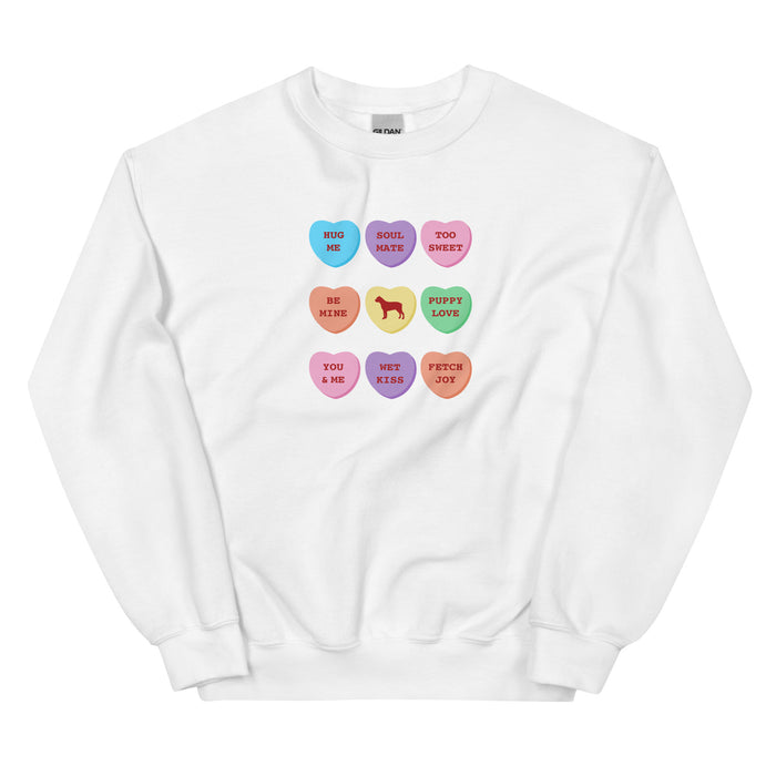 Candy Hearts Sweatshirt