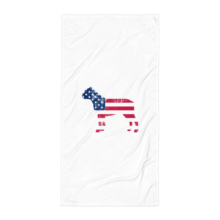 "American Corso" Beach Towel