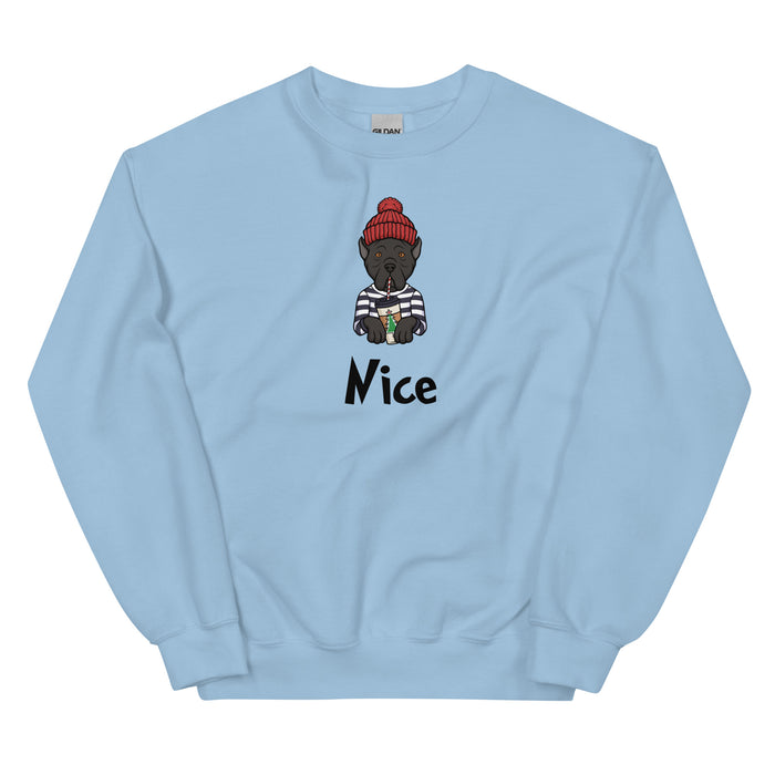 "Nice Corso" Holiday Sweatshirt