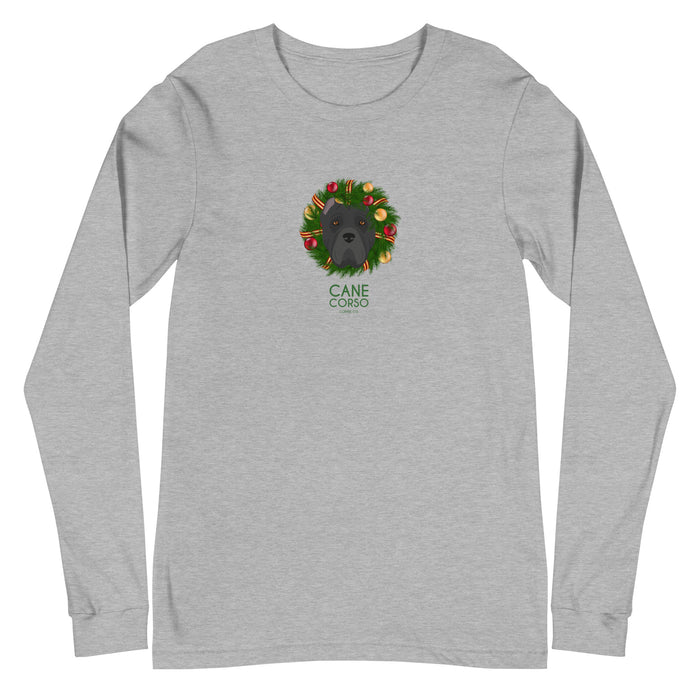 "Corso Wreath" Long Sleeve Tee