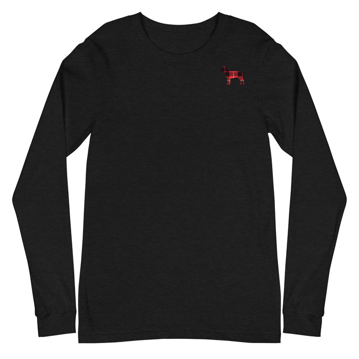 "Plaid Corso" Long Sleeve Tee