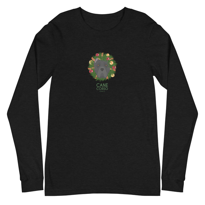 "Corso Wreath" Long Sleeve Tee