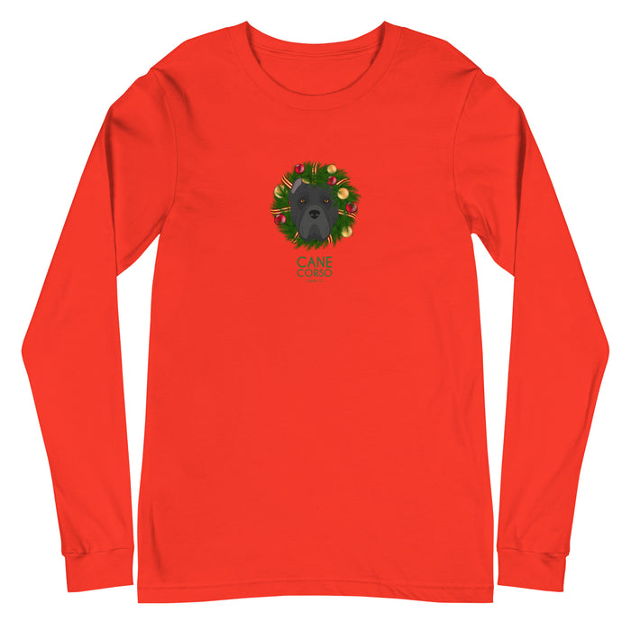 "Corso Wreath" Long Sleeve Tee