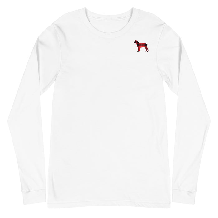 "Plaid Corso" Long Sleeve Tee