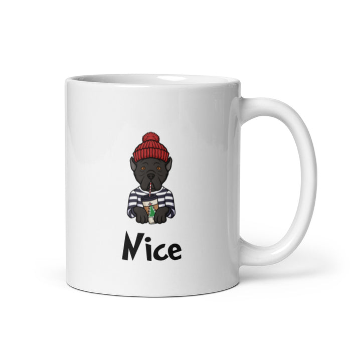 "Nice Corso" Holiday Mug