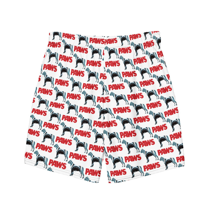 "PAWS" Swim Trunks