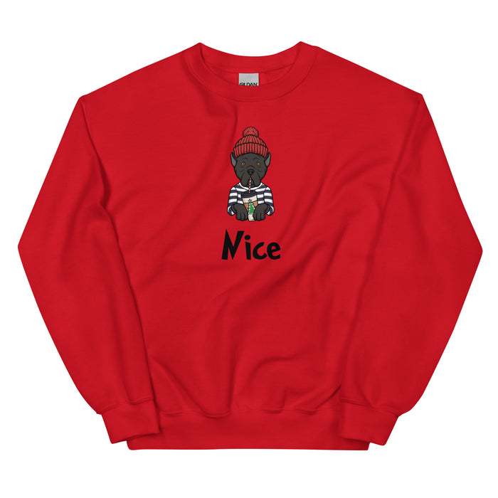 "Nice Corso" Holiday Sweatshirt