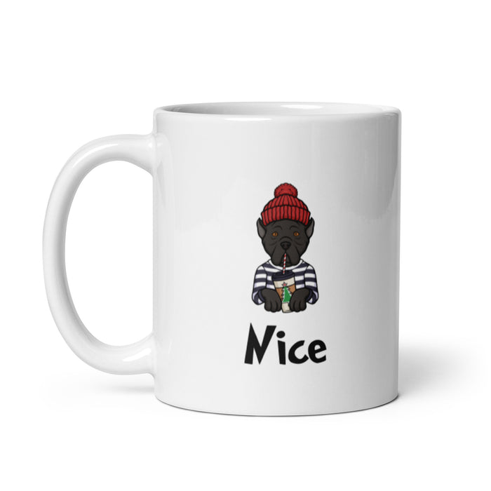 "Nice Corso" Holiday Mug